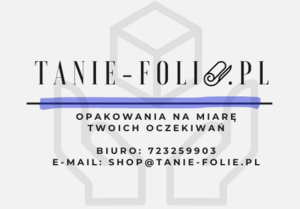 Logo Materiały do pakowania - Tanie Folie